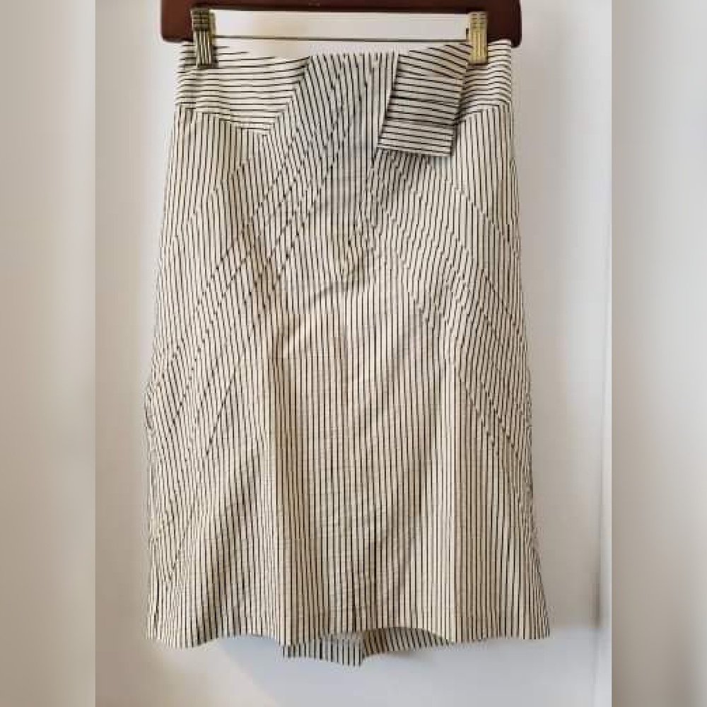 Eva Franco Pinstripe skirt